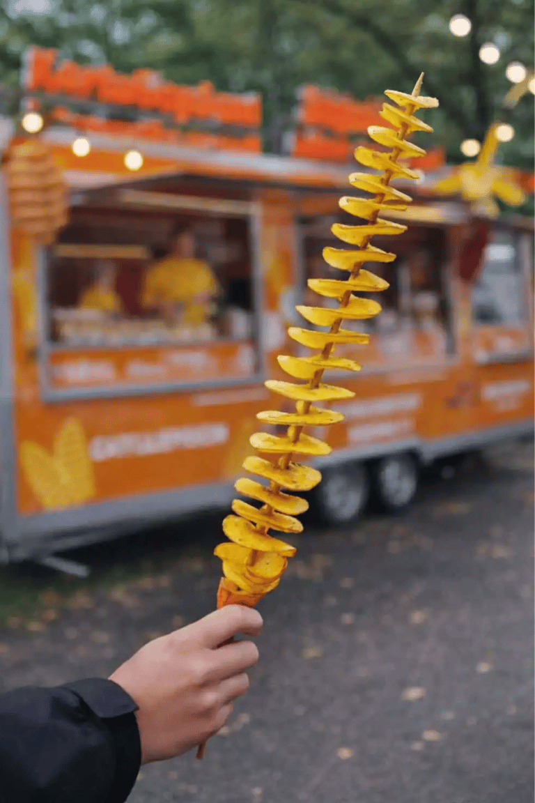 Kartulispiraalid TwistSnacks food truckist